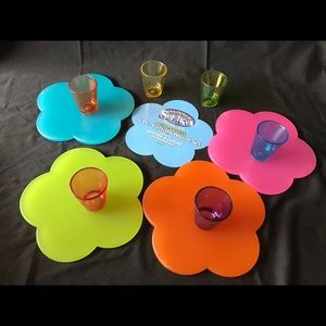 NEW Pastel Colored Cutting Boards and Shot Glasses